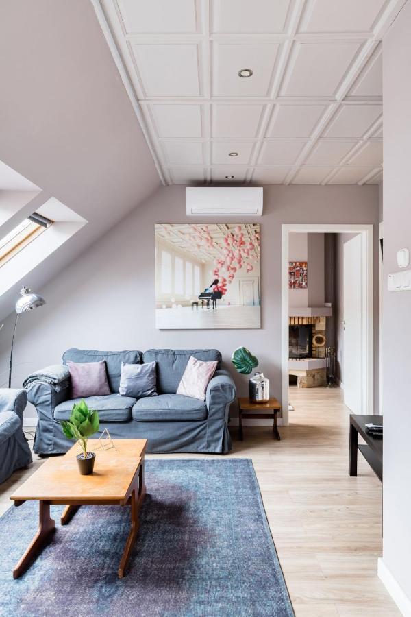 Sunny And Central Penthouse With Private Garage Budapest Exterior foto